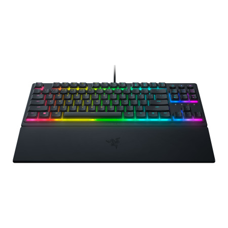 Razer Ornata V3 Tenkeyless RGB LED light, US, Wired, Black, Mechanical Gaming keyboard