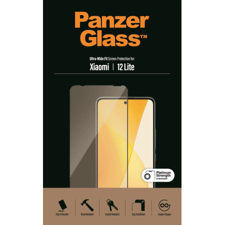 PanzerGlass Screen protector, Xiaomi, 12 Lite, Case friendly