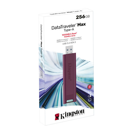 Kingston USB 3.2 Flash Drive DataTraveler MAX 512 GB, USB 3.2 Gen 1 Type-A