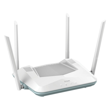 D-Link AX3200 Smart Router R32 802.11ax, 800+2402 Mbit/s, 10/100/1000 Mbit/s, Ethernet LAN (RJ-45) ports 4, Antenna type Externa