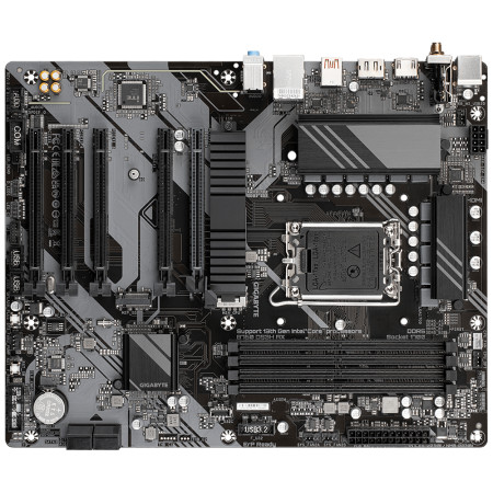 Gigabyte B760 DS3H AX 1.x M/B Processor family Intel, Processor socket LGA1700, DDR5 DIMM, Memory slots 4, Supported hard disk d