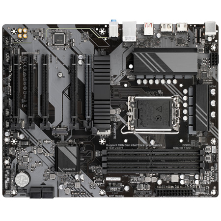 Gigabyte B760 DS3H 1.0 M/B Processor family Intel, Processor socket LGA1700, DDR5 DIMM, Memory slots 4, Supported hard disk driv