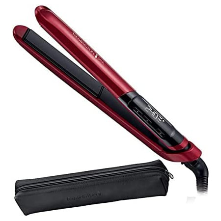 Remington Silk Hair Straightener S9600 Ceramic heating system, Display Digital, Temperature (max) 240 C, Red