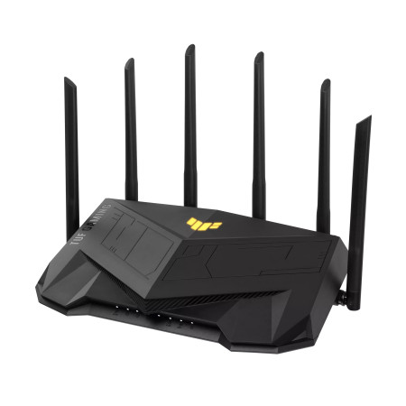 Asus Wireless Wifi 6 Dual Band Gaming Router TUF-AX6000 802.11ax, 1148+4804 Mbit/s, 10/100/1000 Mbit/s, Ethernet LAN (RJ-45) por