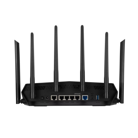 Asus Wireless Wifi 6 Dual Band Gaming Router TUF-AX6000 802.11ax, 1148+4804 Mbit/s, 10/100/1000 Mbit/s, Ethernet LAN (RJ-45) por