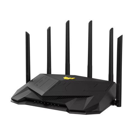 Asus Wireless Wifi 6 Dual Band Gaming Router TUF-AX6000 802.11ax, 1148+4804 Mbit/s, 10/100/1000 Mbit/s, Ethernet LAN (RJ-45) por