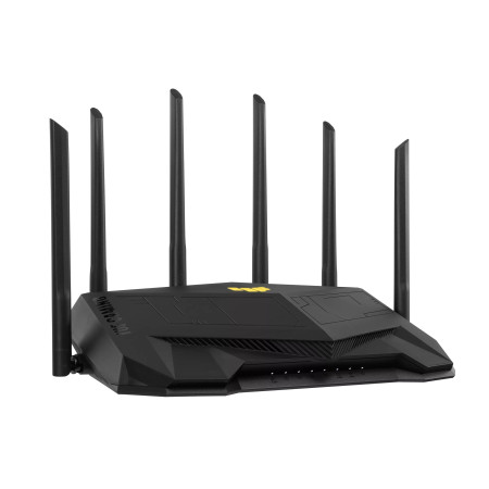 Asus Wireless Wifi 6 Dual Band Gaming Router TUF-AX6000 802.11ax, 1148+4804 Mbit/s, 10/100/1000 Mbit/s, Ethernet LAN (RJ-45) por