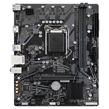 Gigabyte H510M K V2 1.0 M/B Processor family Intel, Processor socket LGA1200, DDR4 DIMM, Memory slots 2, Supported hard disk dri