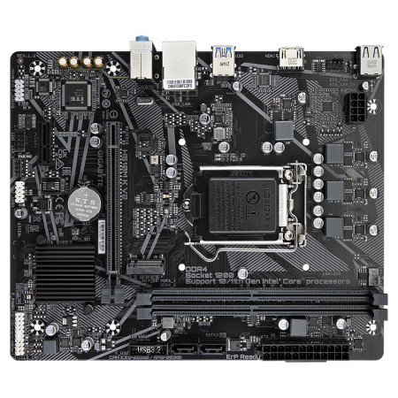 Gigabyte H510M K V2 1.0 M/B Processor family Intel, Processor socket LGA1200, DDR4 DIMM, Memory slots 2, Supported hard disk dri