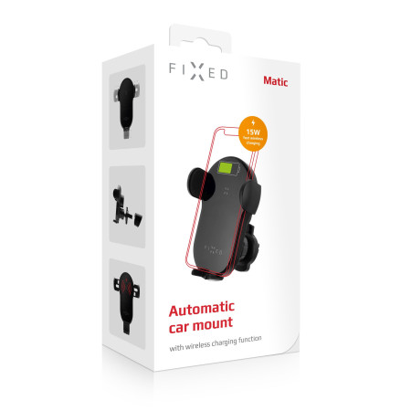 Fixed Car Phone Holder Matic Universal, Black