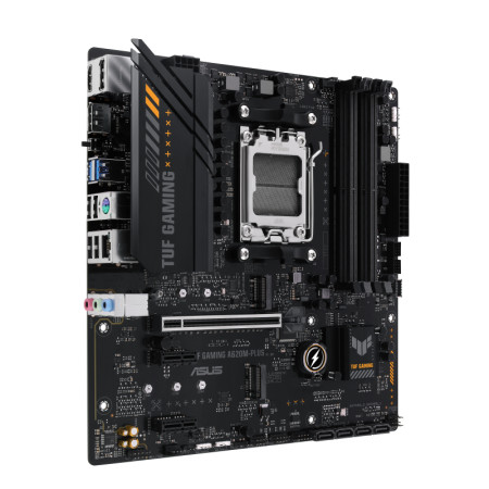 Asus TUF GAMING A620M-PLUS Processor family AMD, Processor socket AM5, DDR5 DIMM, Memory slots 4, Supported hard disk drive inte