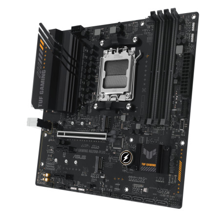 Asus TUF GAMING A620M-PLUS Processor family AMD, Processor socket AM5, DDR5 DIMM, Memory slots 4, Supported hard disk drive inte