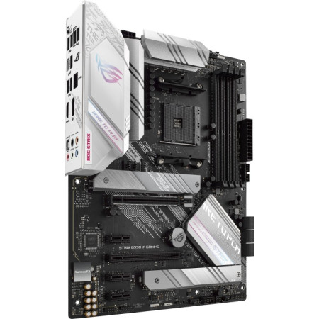 Asus ROG STRIX B550-A GAMING Processor family AMD, Processor socket AM4, DDR4 DIMM, Memory slots 4, Supported hard disk drive in