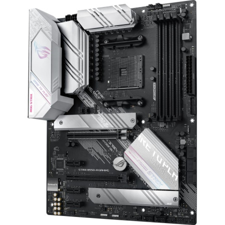 Asus ROG STRIX B550-A GAMING Processor family AMD, Processor socket AM4, DDR4 DIMM, Memory slots 4, Supported hard disk drive in