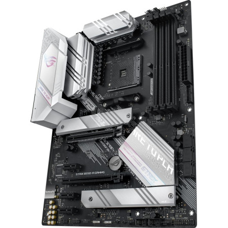 Asus ROG STRIX B550-A GAMING Processor family AMD, Processor socket AM4, DDR4 DIMM, Memory slots 4, Supported hard disk drive in