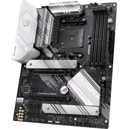 Asus ROG STRIX B550-A GAMING Processor family AMD, Processor socket AM4, DDR4 DIMM, Memory slots 4, Supported hard disk drive in