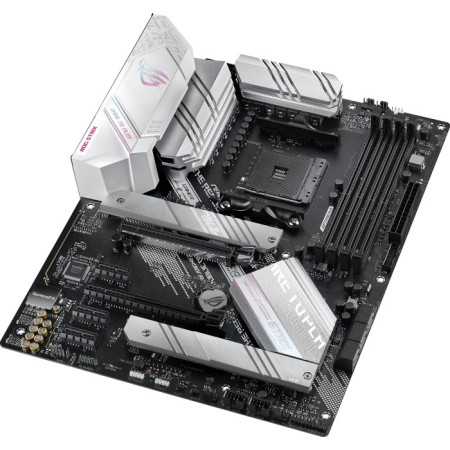 Asus ROG STRIX B550-A GAMING Processor family AMD, Processor socket AM4, DDR4 DIMM, Memory slots 4, Supported hard disk drive in