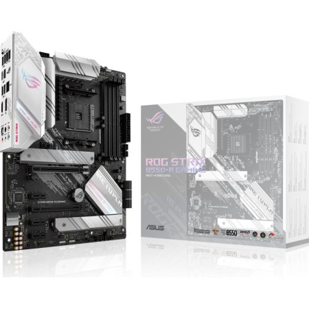 Asus ROG STRIX B550-A GAMING Processor family AMD, Processor socket AM4, DDR4 DIMM, Memory slots 4, Supported hard disk drive in