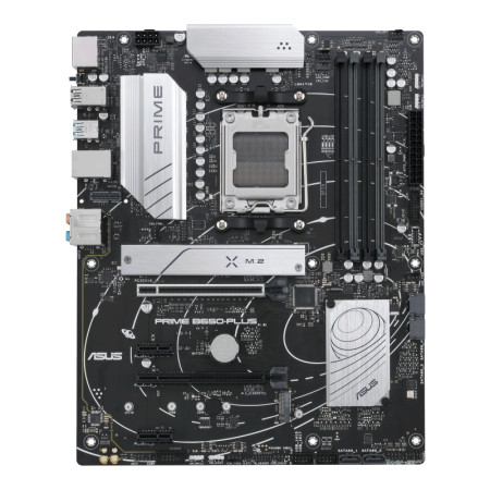 Asus PRIME B650-PLUS Processor family AMD, Processor socket AM5, DDR5 DIMM, Memory slots 4, Supported hard disk drive interfaces