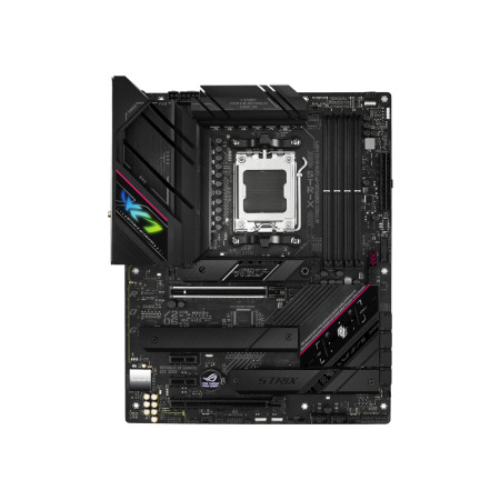 Asus ROG STRIX B650E-F GAMING WIFI Processor family AMD, Processor socket AM5, DDR5 DIMM, Memory slots 4, Supported hard disk dr