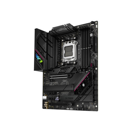 Asus ROG STRIX B650E-F GAMING WIFI Processor family AMD, Processor socket AM5, DDR5 DIMM, Memory slots 4, Supported hard disk dr