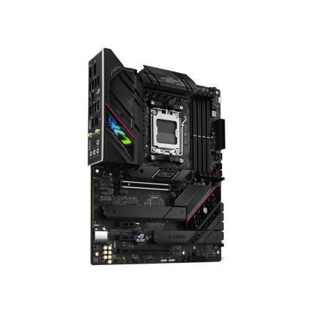 Asus ROG STRIX B650E-F GAMING WIFI Processor family AMD, Processor socket AM5, DDR5 DIMM, Memory slots 4, Supported hard disk dr