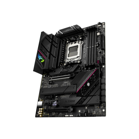 Asus ROG STRIX B650E-F GAMING WIFI Processor family AMD, Processor socket AM5, DDR5 DIMM, Memory slots 4, Supported hard disk dr