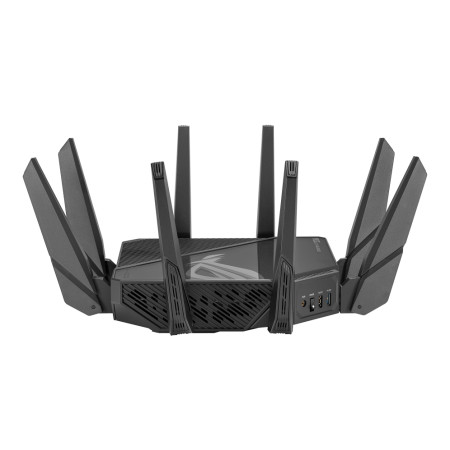 Asus Wifi 6 802.11ax Quad-band Gigabit Gaming Router ROG GT-AXE16000 Rapture 802.11ax, 1148+4804+4804+48004 Mbit/s, 10/100/1000 