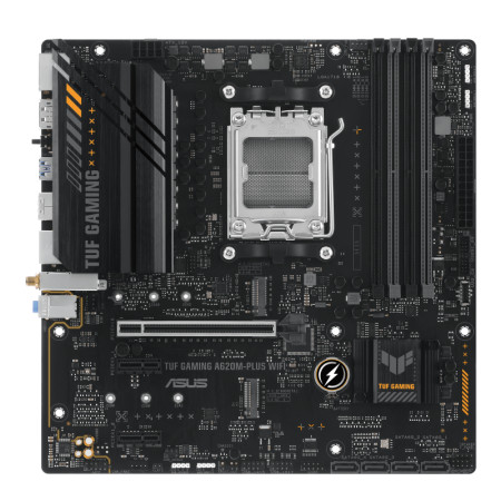 Asus TUF GAMING A620M-PLUS WIFI Processor family AMD, Processor socket AM5, DDR5 DIMM, Memory slots 4, Supported hard disk drive