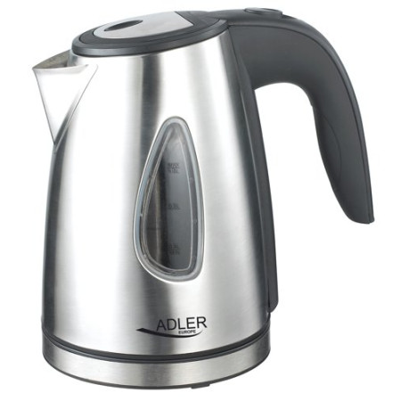 Adler Kettle AD 1203 Standard, Stainless steel, Stainless steel, 1630 W, 1 L, 360 rotational base