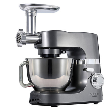 Adler Planetary Food Processor AD 4221 1200 W, Bowl capacity 7 L, Number of speeds 6, Meat mincer, Steel