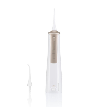 ETA Oral Irrigator Sonetic ETA270890000 Cordless, 200 ml, Number of heads 2, White/Gold