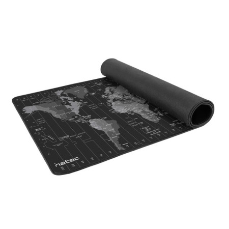 Natec Mouse Pad, Time Zone Map, Maxi, 800x400 mm