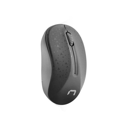 Natec Mouse, Toucan, Wireless, 1600 DPI, Optical, Black-Grey