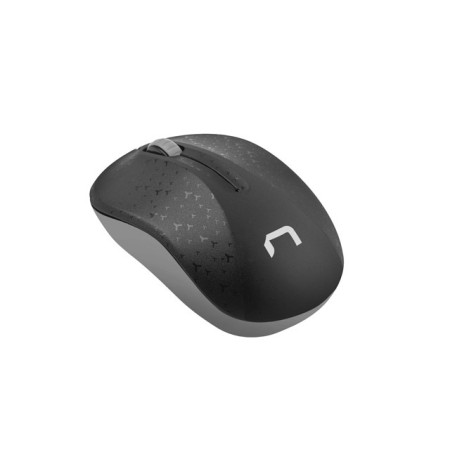 Natec Mouse, Toucan, Wireless, 1600 DPI, Optical, Black-Grey