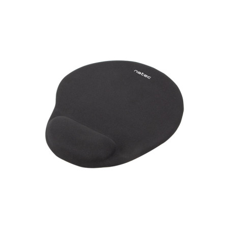 Natec Mouse Pad, Marmot, Black, Gel Filling 225x245 mm