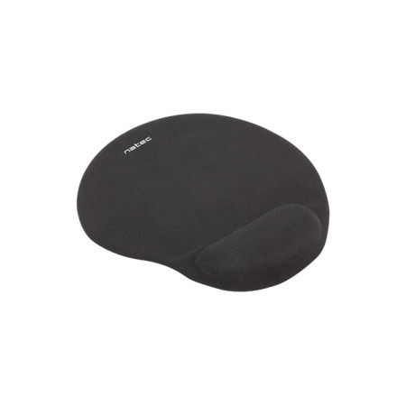 Natec Mouse Pad, Marmot, Black, Gel Filling 225x245 mm