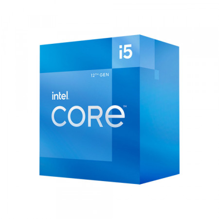 Intel i5-12400, 2.5 GHz, LGA1700, Processor threads 12, Packing Retail, Processor cores 6, Component for PC