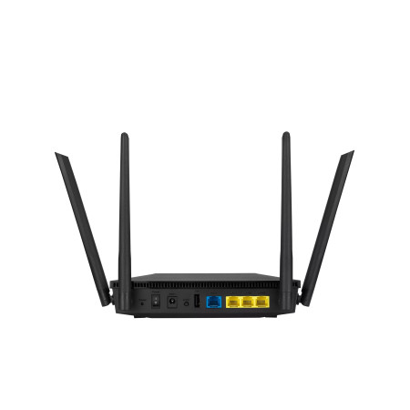 Asus Wi-Fi 6 Wireless Dual Band Gigabit Router RT-AX1800U 802.11ax, Ethernet LAN (RJ-45) ports 3, MU-MiMO Yes, No mobile broadba