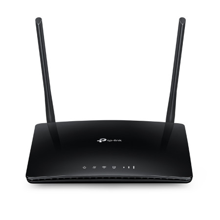 TP-LINK 4G LTE Router TL-MR6400 802.11n, 300 Mbit/s, 10/100 Mbit/s, Ethernet LAN (RJ-45) ports 3, 4G, Antenna type 2xExternal, L