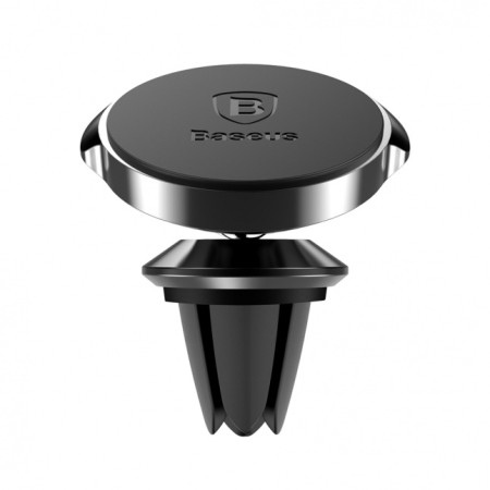 Baseus Small Ears Series Universal Air Vent Magnetic Car Mount Holder black (Black)