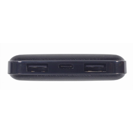 Gembird Power Bank PB10-02 10000 mAh, Black, 12 W