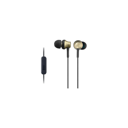 Sony MDREX650APT Wired, In-ear, Microphone, 3.5 mm, Gold