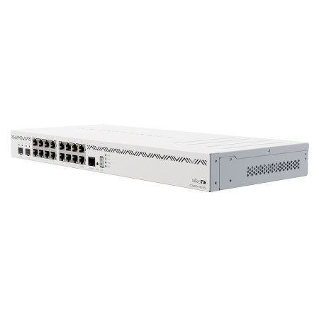 Mikrotik Cloud Core Router CCR2004-16G-2S+, 2x10G SFP+ ports, 16x Gigabit LAN ports, 1x RJ45 Serial port, 4 core CPU, 4 GB RAM, 