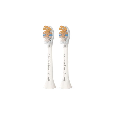 Philips Standard Sonic Toothbrush heads HX9092/10 A3 Premium All-in-One For adults, Number of brush heads included 2, White