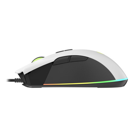 Genesis Gaming Mouse Krypton 290 Wired, 6400 DPI, USB 2.0, White