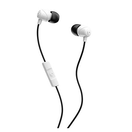 Skullcandy Jib 3.5 mm, In-ear, Microphone, White/Black