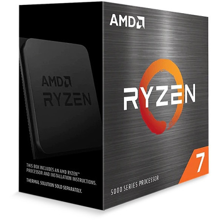 AMD Ryzen 7 5700X, 3.4 GHz, AM4, Processor threads 16, Packing Retail, Processor cores 8, Component for Desktop