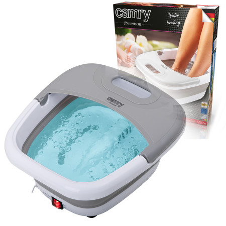 Camry Foot massager CR 2174 Bubble function, Heat function, White/Silver