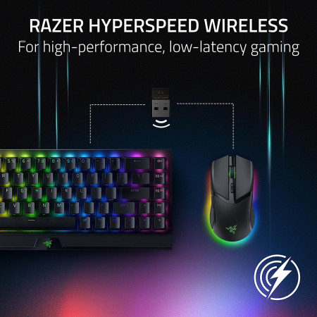 Razer Cobra Pro Gaming Mouse, RGB LED light, Optical, Black, Wireless (2.4GHz and Bluetooth), Wireless